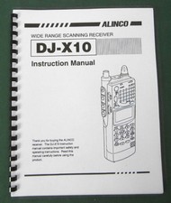 Alinco DJ-X10 Instruction