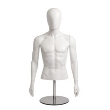 Matt White Male Egg Head