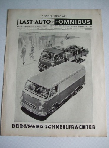 Borgward express freighter - borgward,