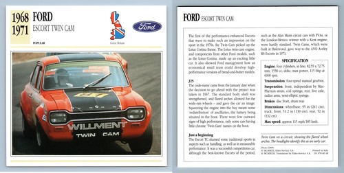 Ford escort twin cam - escort,