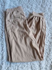 Women's Trousers Jogging Bottoms Boohoo Light Brown Cuffed
