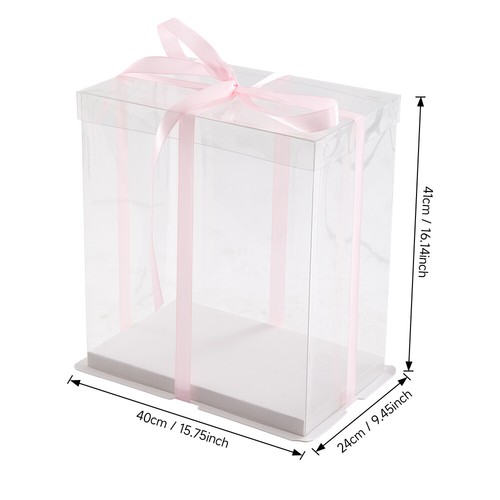 Clear pvc gift boxes - gift,