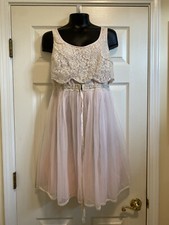 Vintage Pink Nylon Baby Doll
