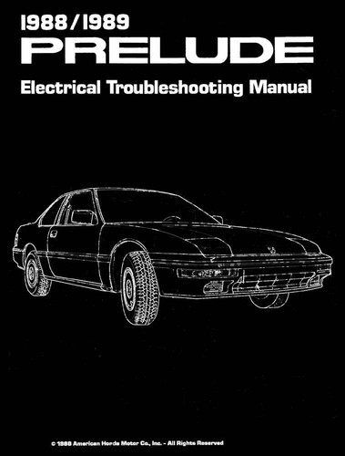 1988 1989 honda prelude - honda,