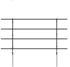 13.2m Estate Railings Brundle