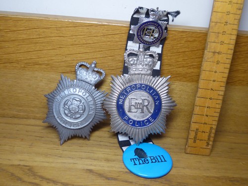 Obsolete police badges - obsolete,