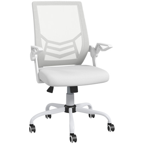 White mesh office - mesh, chair