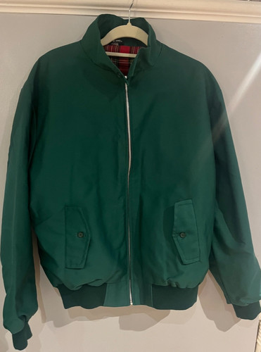 Green harrington jacket - green,