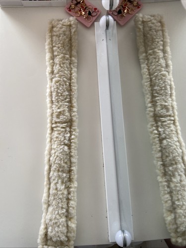 Black horse girth - girth, white