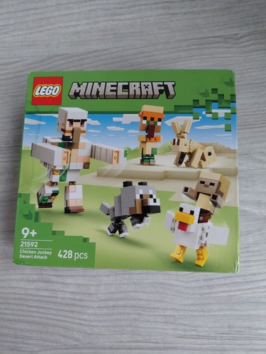 Lego minecraft chicken jockey - lego,