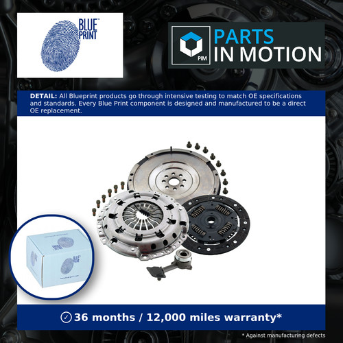 Dual solid flywheel - flywheel, clutch