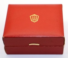 Vintage Red Leatherette Gents