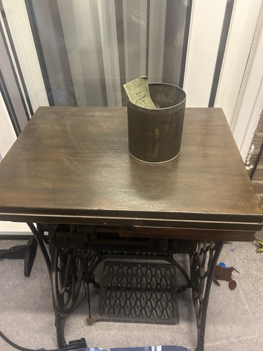 Singer treadle sewing machine - singer,
