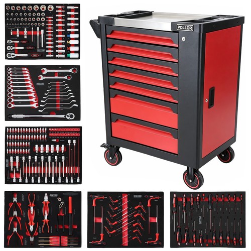 Tool box with 262 - piece,