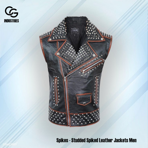 Aggressive spiked leather - aggressive,