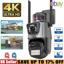 8MP 4K Wireless IP Camera WIFI