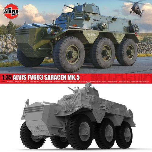 Airfix a1385 alvis - alvis, saracen