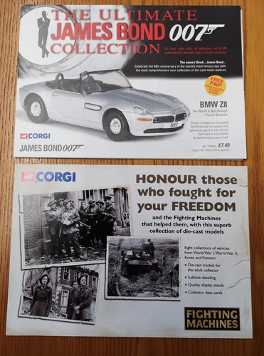 Corgi toy catalogue folded - toy,