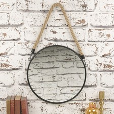 Round 30cm Metal Framed
