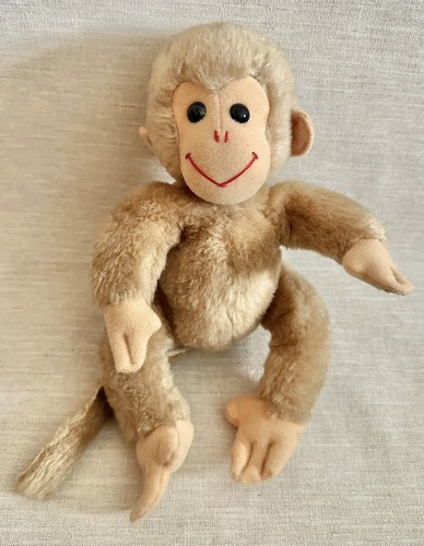 Monkey soft toy vintage 70s - monkey,
