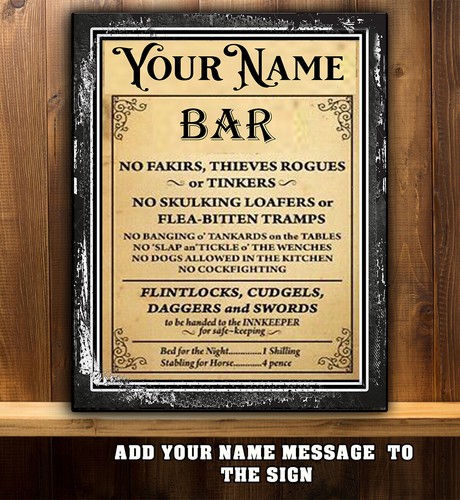 Personalised rules of the - rules,