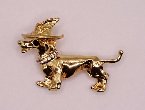 Gold dachshund sausage dog - dachshund,