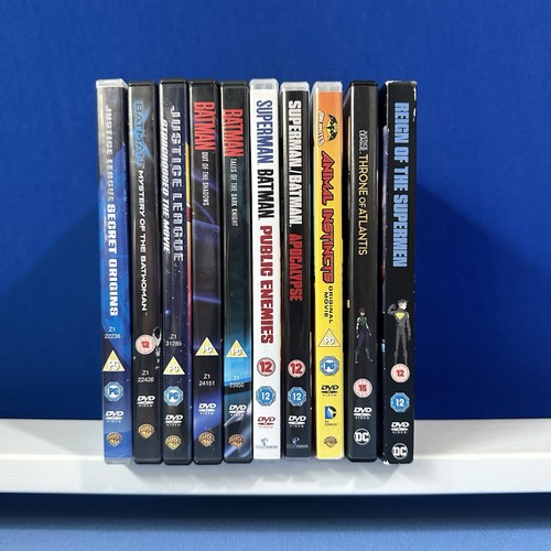 Animated dvds x10 batman - animated,