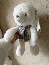 Mothercare White and Grey Soft