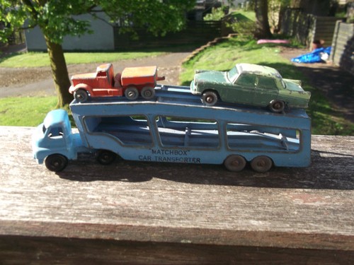 Vintage matchbox car - vintage,