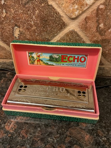 Antique vintage harmonica - antique,