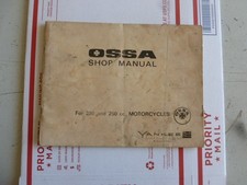 Ossa 250 shop manual