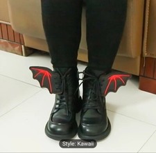 2PCS Bat Shoe Wings, Bat Shoelace Charms, Shoe Accessories For Canvas Roller...