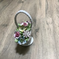 Royal Doulton Small Basket Of Flowers