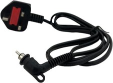 GHD 1.5m Hair Straightener Power Cable with UK Plug Replacement for MK2 MK3 MK4