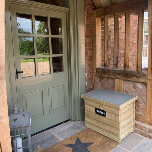 Delsafe large wooden parcel - delsafe,