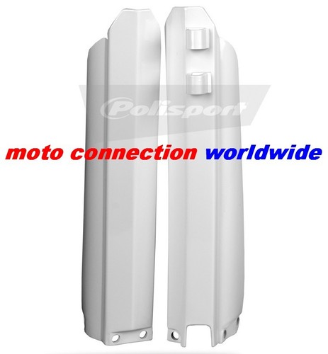 Polisport white lower fork - lower,
