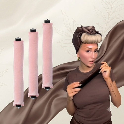 Heatless hair curler overnight - heatless,