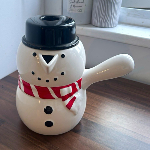 Bonjour snowman hot chocolate