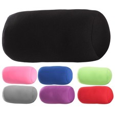 Microbead 7Colors Roll Cushion Neck Waist Back Head Support Sleep Pillow Trav uk