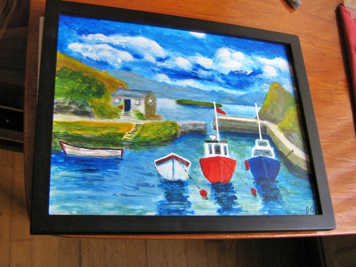 Original acrylic painting - original,