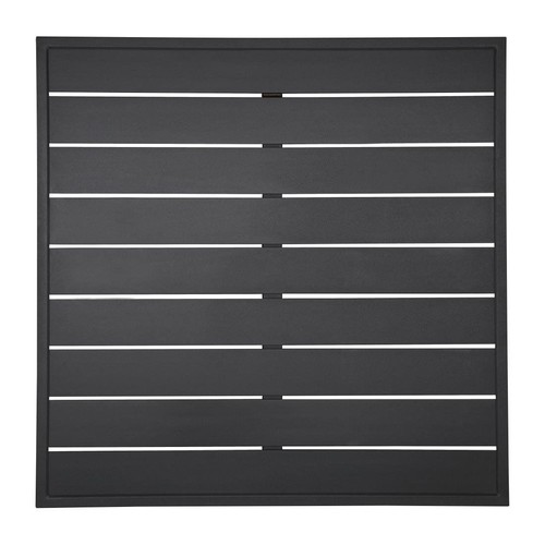 Bolero black aluminium table - bolero,