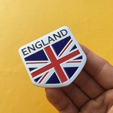 UK England Flag Logo Car