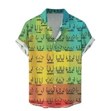 Mens Button Down Shirts Funny