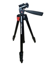 Manfrotto 718B-2424 65 Inch Camera tripod digi Black Table Full Size Telescopic
