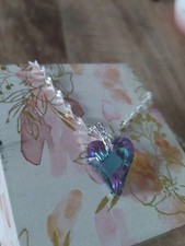 Unwanted gift Swarovski Crystal Elements Pendant And Chain Heart Dyadema TkMaxx