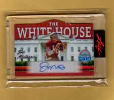 JOE MONTANA  1/2  AUTOGRAPH
