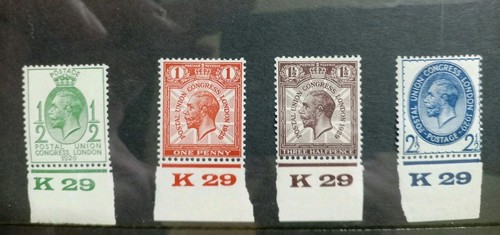 Kgv 1929 postal - kgv, union