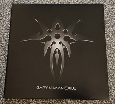 Gary Numan Exile Album Silver Vinyl LP Limited Edition