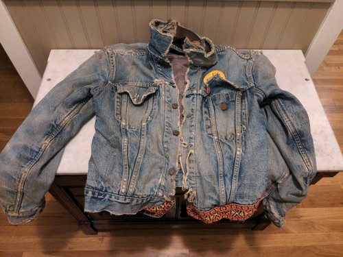 Vintage levis denim jacket - denim,