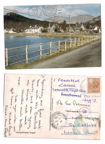 Postcard lochgoilhead - postcard,